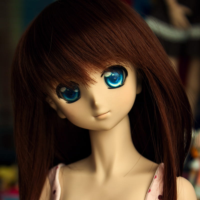 Cute Barbie Doll , barbie doll, barbie wall , blue eyes, cute barbie, sweet, HD phone wallpaper