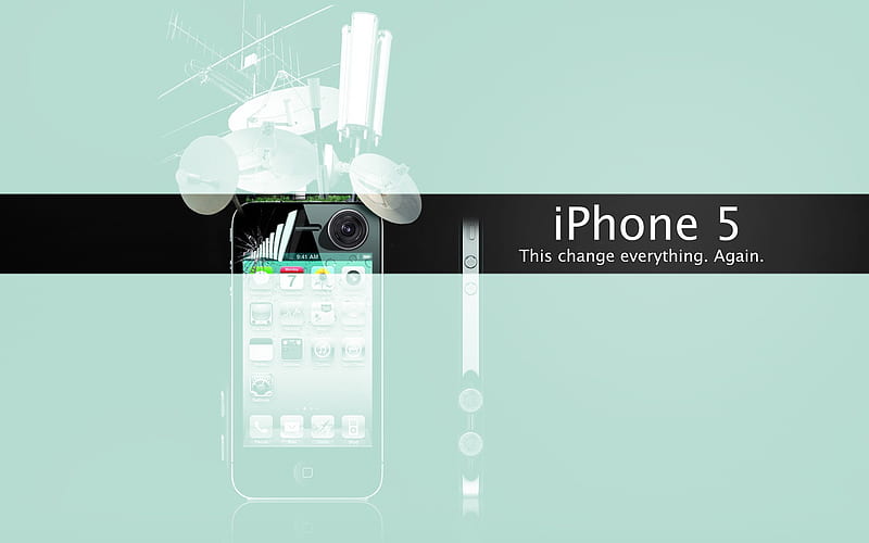 Apple iPhone 5, apple, prototyp, 4gs, iphone 5, steve jobs new product, HD wallpaper
