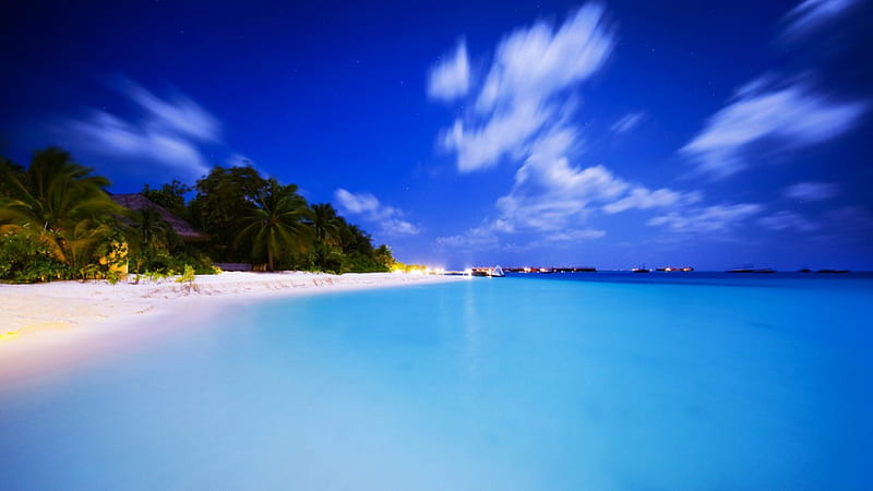 Maldives Paradise, maldives, fantasy beach, paradise beach, relaxing beach, heaven on earth, HD wallpaper