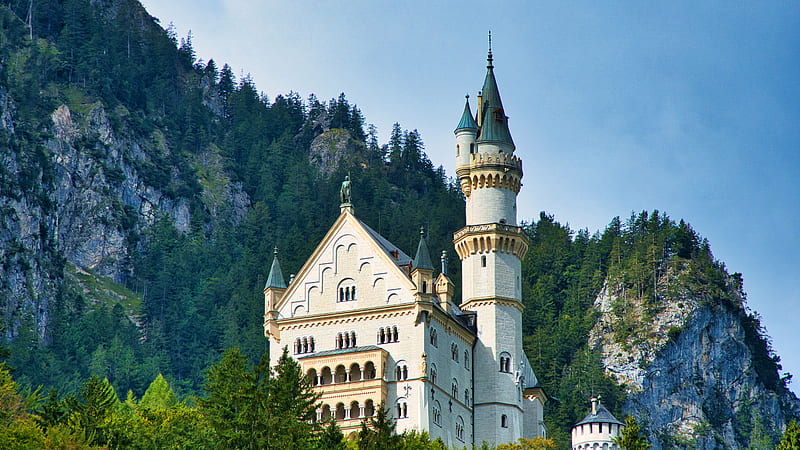 Germany Neuschwanstein Castle Travel, HD wallpaper