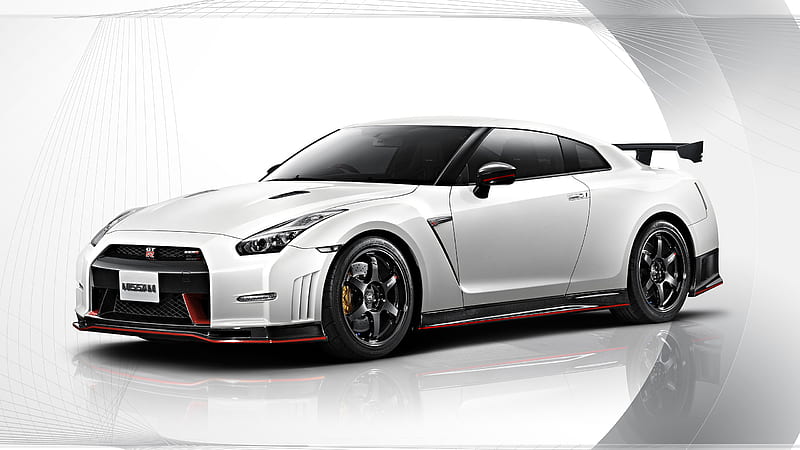 Nissan GT-R Nismo White Car Cars, HD wallpaper