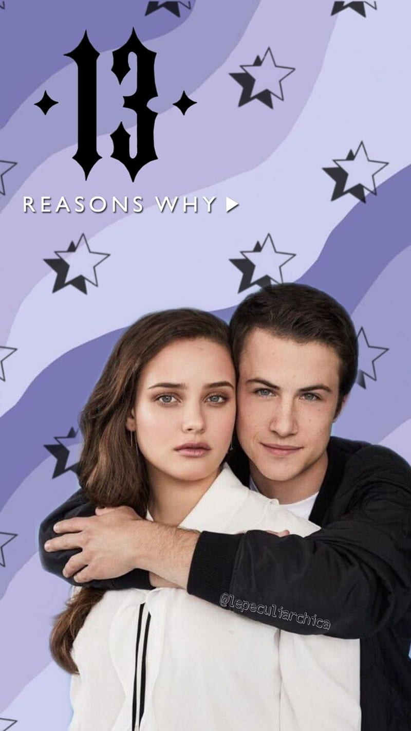 reasons why Hannah and Clay . Purple aesthetic, Thirteen reasons why, Fan edits, HD phone wallpaper