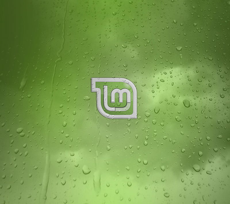 Linux Mint, awesome, dew, drops, green, linux, mint, nice, sweet, technology, HD wallpaper