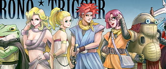 Chrono Trigger, friend, guy, video game, game, group, anime, hot