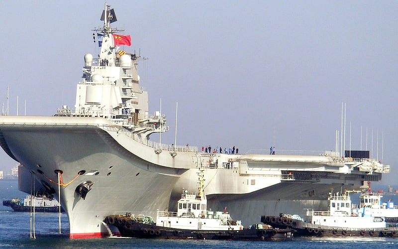 Chinese aircraft carrier 16th graphy 05, HD wallpaper