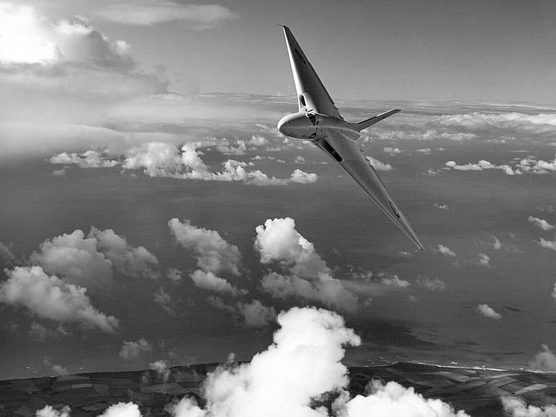 Avro Vulcan, royal air force, delta wing, bomber, british, HD wallpaper
