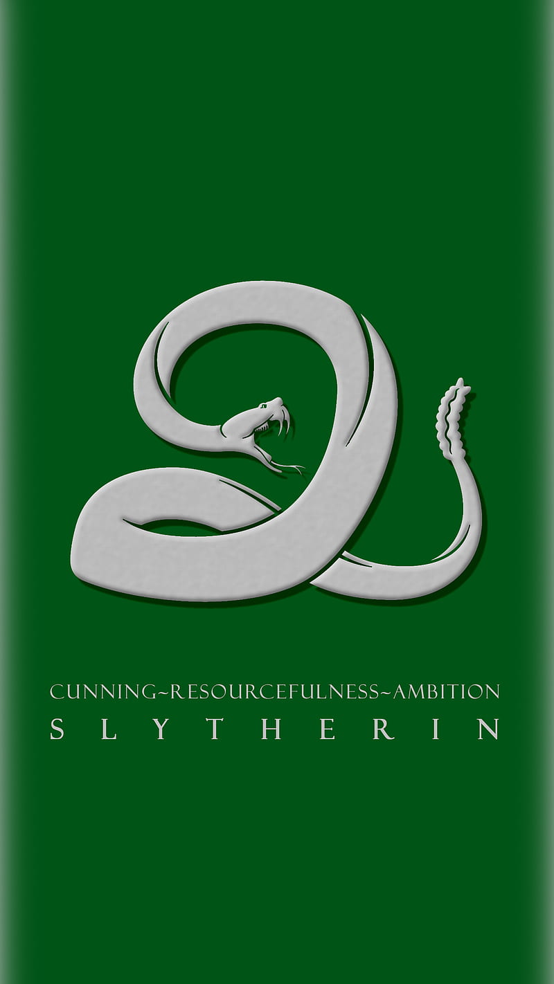 House Slytherin, dark, green, harry potter, hogwarts, magic, merlin, pure, silver, slytherin, snake, HD phone wallpaper