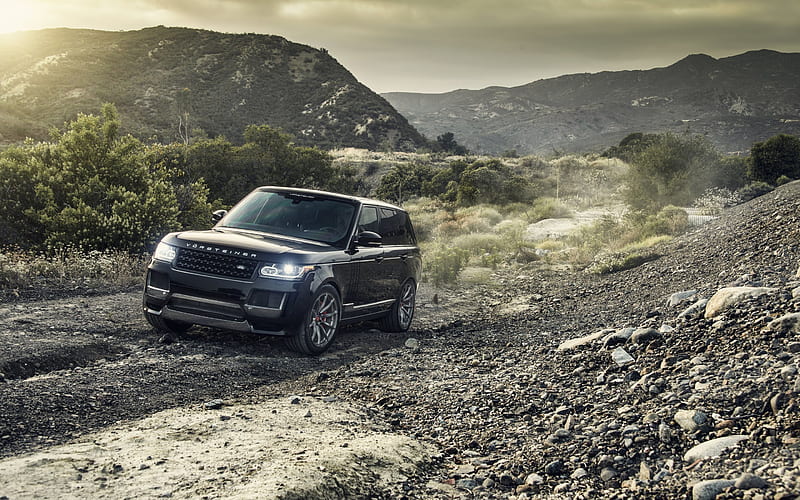 Land Rover Range Rover, 2016, Vogue, SUV, mountains, mountain road, mountain landscape, HD wallpaper