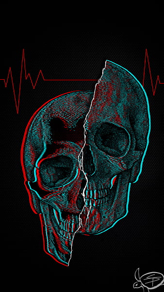 skull art wallpaper