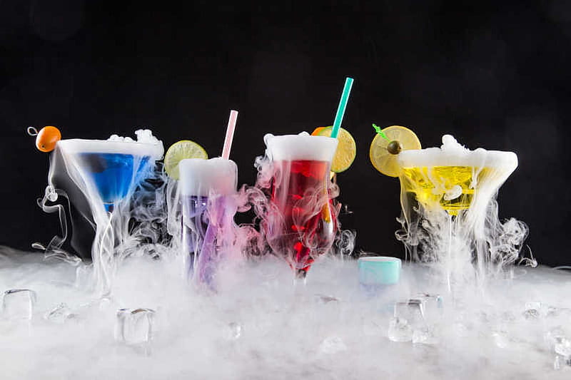 Smoky cocktails, Cocktails, Ice, Fresh, Colorful, HD wallpaper