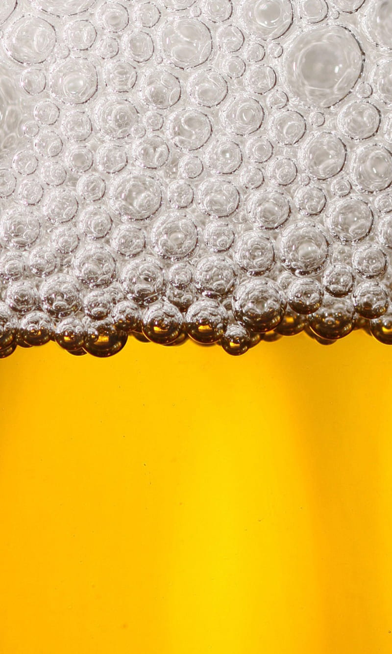 Beer bubbles, 2014, beer, bubbles, glas, new, HD phone wallpaper
