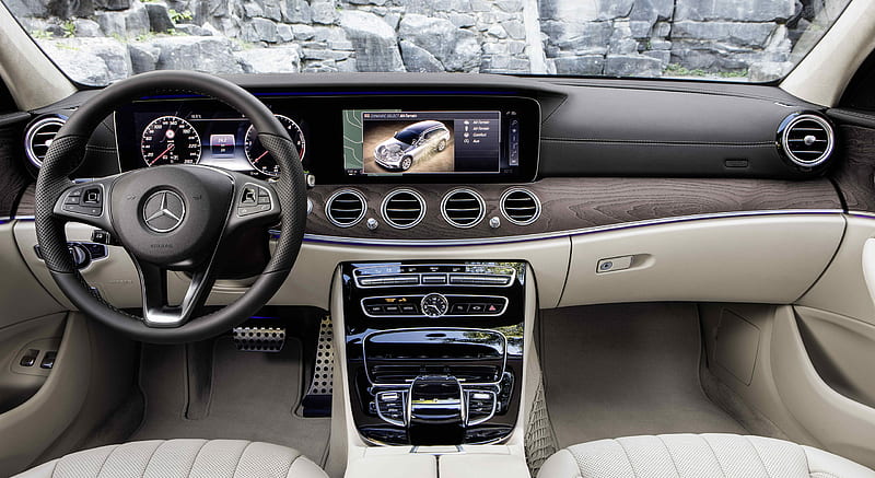 2017 Mercedes-Benz E-Class All-Terrain - Interior, Cockpit , car, HD wallpaper