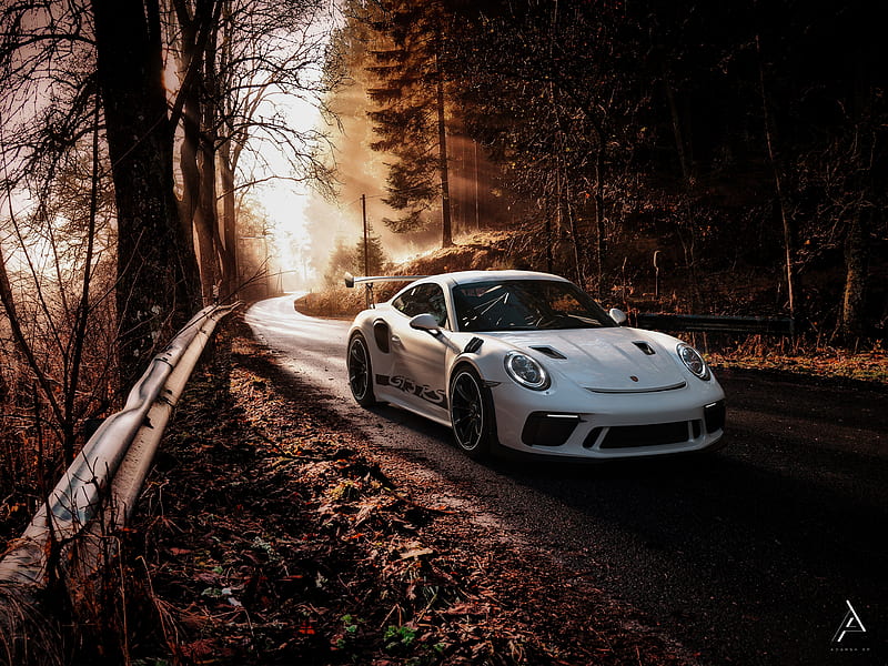 Porsche 911 GT3 RS 2019 CGI, porsche-911-gt3-r, porsche-911, porsche, carros, 2018-cars, behance, HD wallpaper