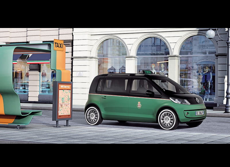 2010 Volkswagen Milano Taxi Concept, car, HD wallpaper