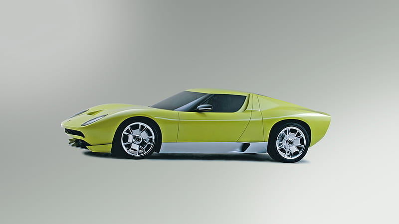 2006 Lamborghini Miura Concept, Coupe, V12, car, HD wallpaper | Peakpx