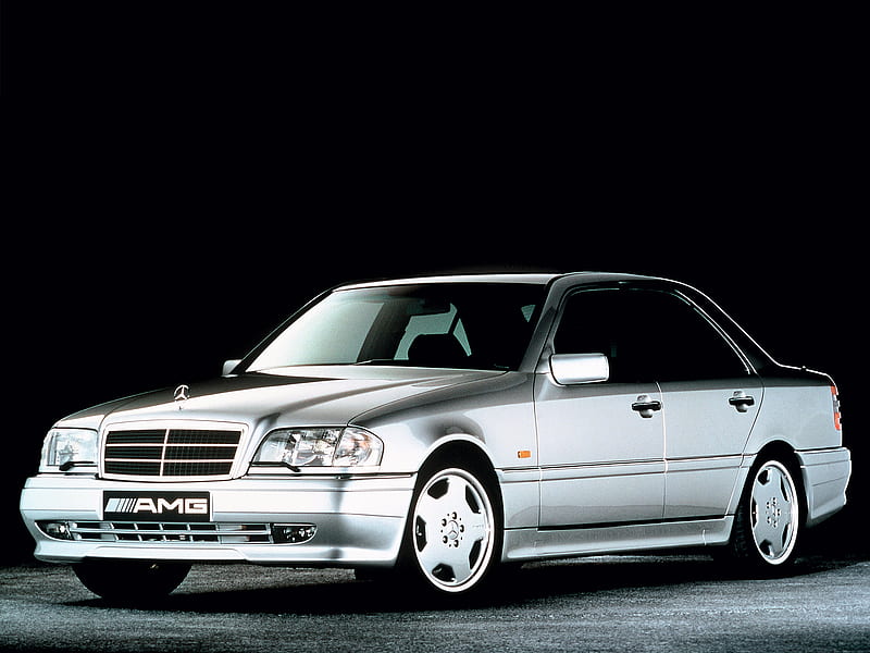 1993 Mercedes-Benz C36 AMG, C-Class, car, HD wallpaper