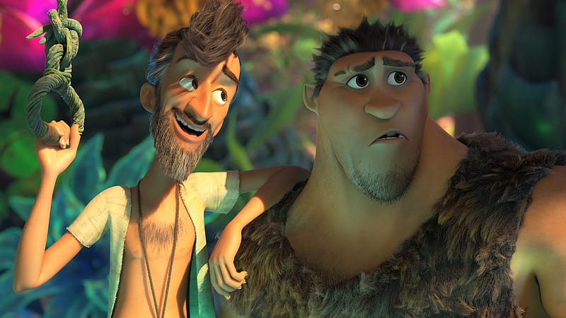 Nicolas Cage Grug Phil Betterman The Croods A New Age, HD wallpaper