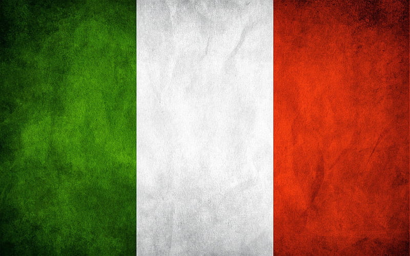 Italian flag flag of Italy, grunge, flags, Italy flag, HD wallpaper
