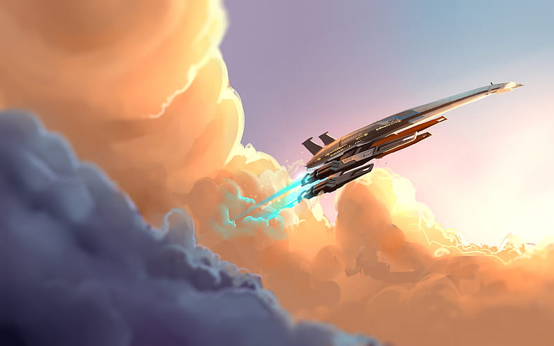 This Amazing Normandy SR 2 For PC MAC, Can't Find Source : R Masseffect, Mass Effect 3 Normandy, HD wallpaper