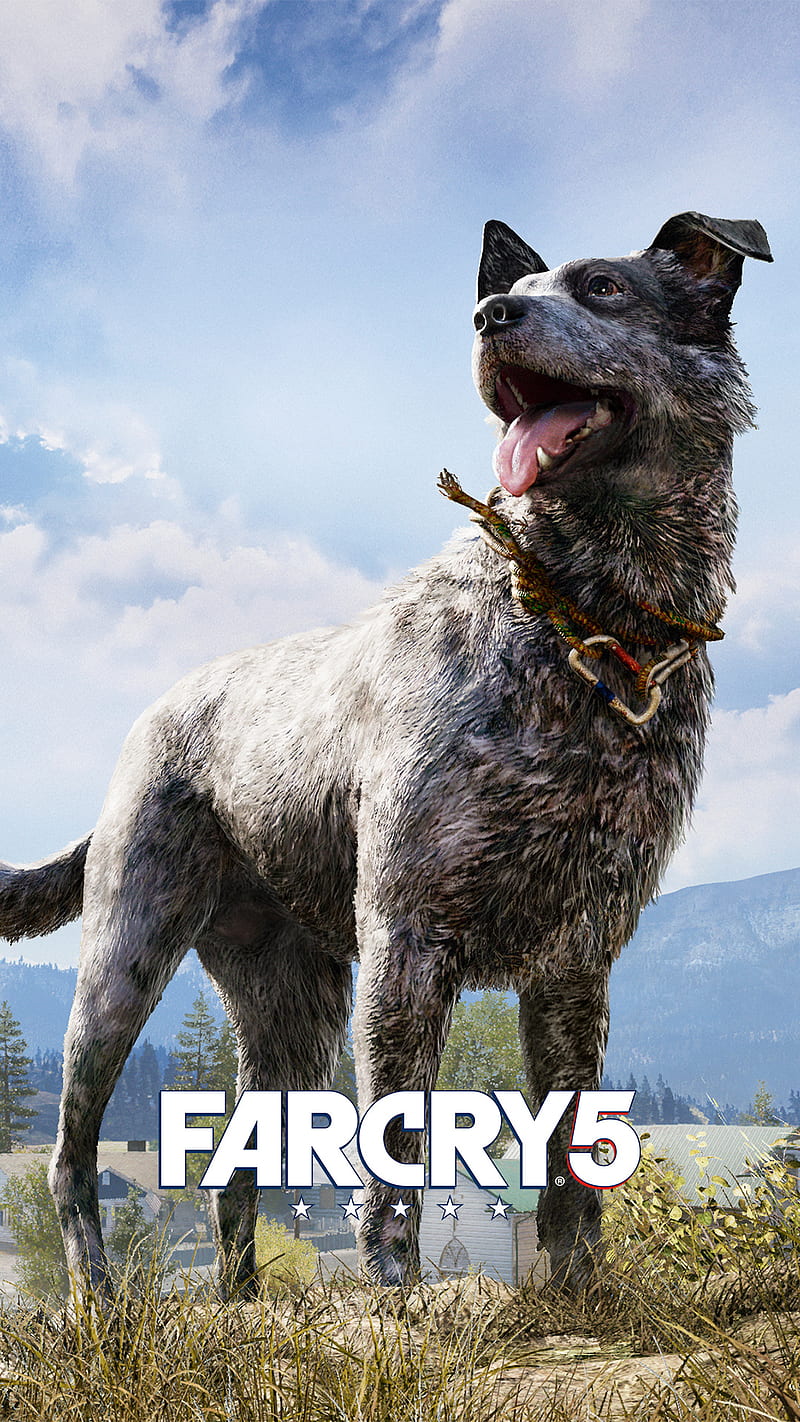 Farcry5 bommer, dog, farcry5, puppy, HD phone wallpaper