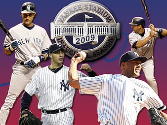 Yankees, 2009, jeter, HD wallpaper