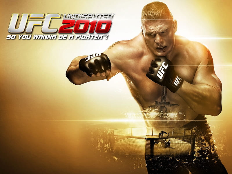 UFC Undisputed 2010, fighting, video game, game, 2010, Brock Lesnar, UFC,  Undisputed 2010, HD wallpaper | Peakpx