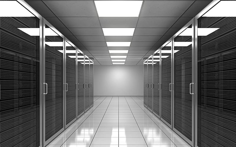 Technology, Server, Data Center, HD wallpaper