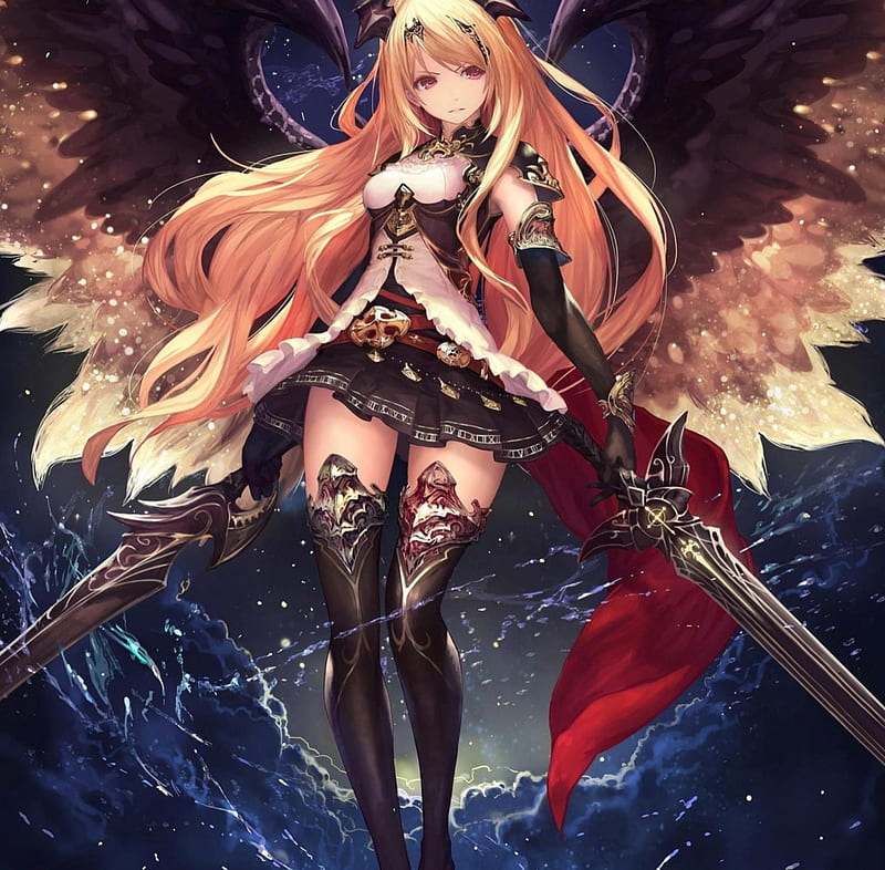 Wallpaper ID 46011  angel anime artist artwork digital art hd wings  free download