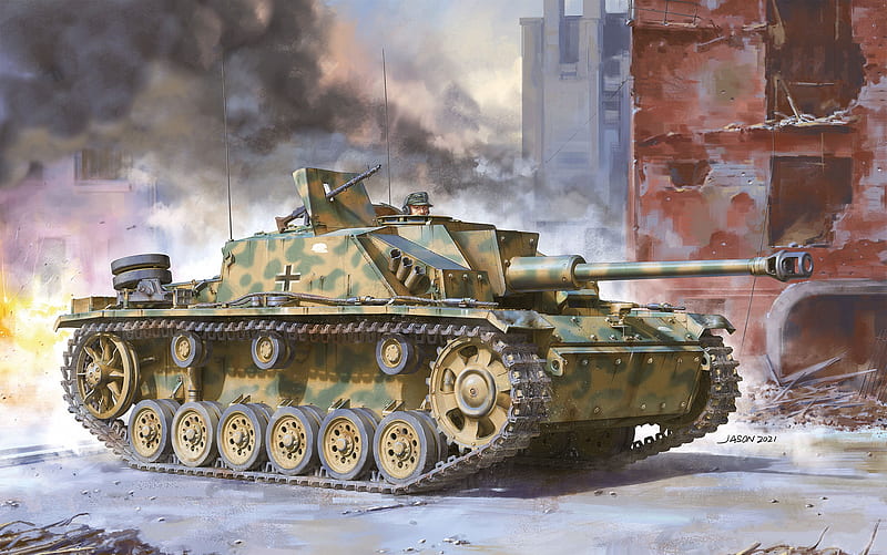 Tanks, Sturmgeschütz III, Wehrmacht, Self-Propelled Artillery, HD ...