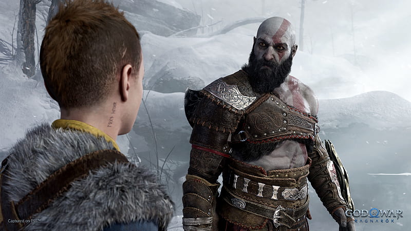 Video Game, God of War: Ragnarök, Kratos (God Of War) , Atreus (God Of War), HD wallpaper