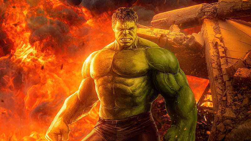 Hulk 2020 Artwork , hulk, superheroes, artwork, artist, behance, HD wallpaper