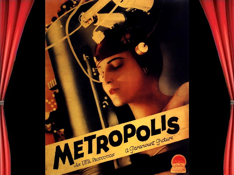 metropolis03, metropolis, posters, classic movies, brigitte helm, HD wallpaper