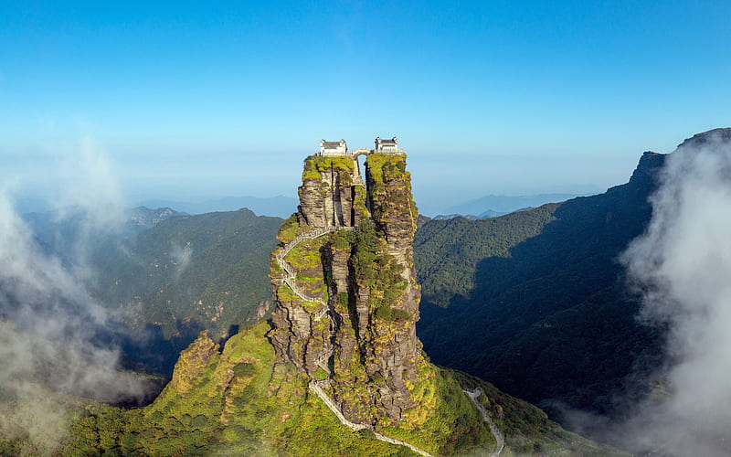 Mount Fanjing Guizhou China 2022 Bing, HD wallpaper