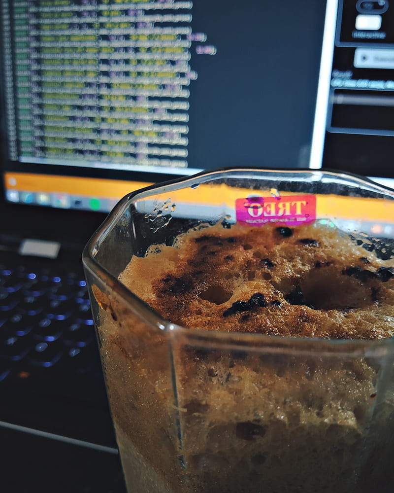 Coffee and Code, coding, frappe, HD phone wallpaper