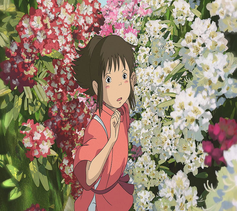 Chihiro garden, flowers, HD wallpaper