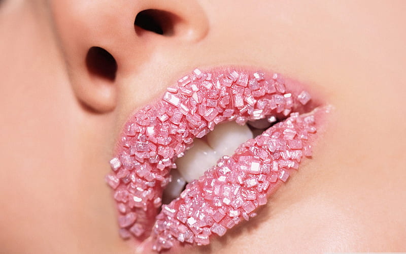 sugar lips-Global Beauty Girl selection, HD wallpaper