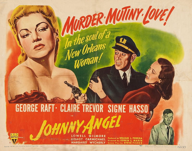 Classic Movies - Johnny Angel (1945), Claire Trevor, Classic Movies, Johnny Angel Movie, George Raft, HD wallpaper
