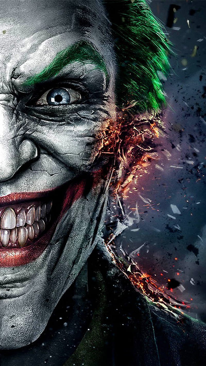 Joker Dangerous, joker smile, joker face, HD phone wallpaper | Peakpx