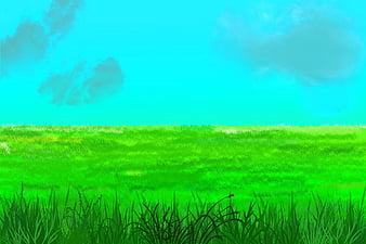 Getting the hang of ktita for the first time- a ghibli themed landscape -  Finished Artworks - Krita Artists
