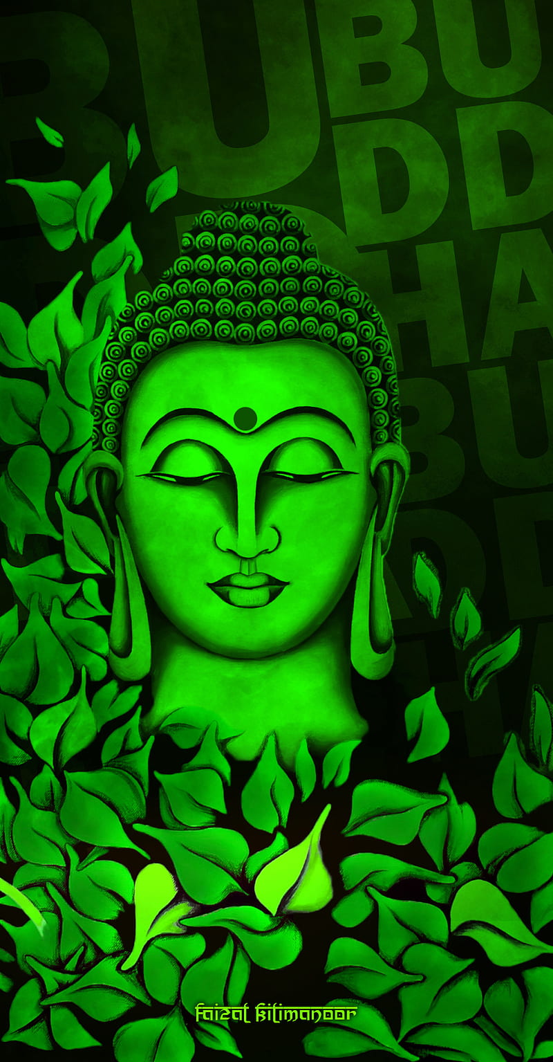 BUDDHA, bodhi, buddhism, buddhist, budha, green, meditation, peace, sreebuddha, unity, HD phone wallpaper