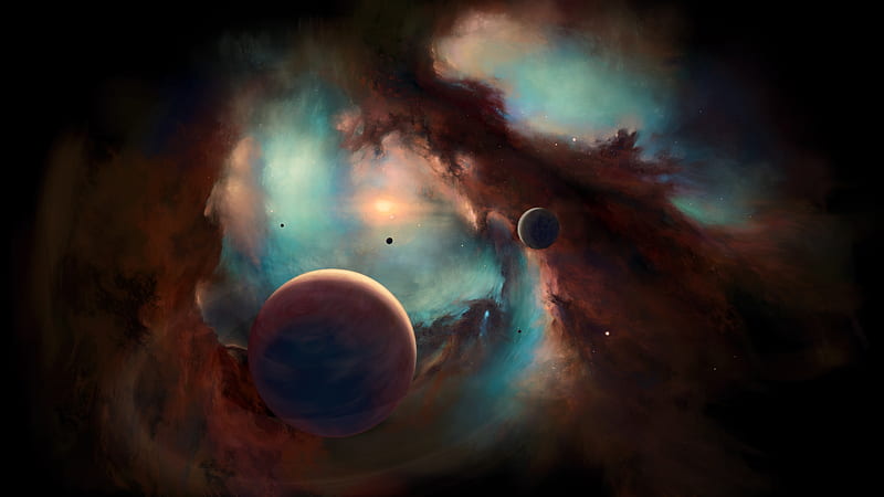 Nebula Space , nebula, space, digital-universe, HD wallpaper