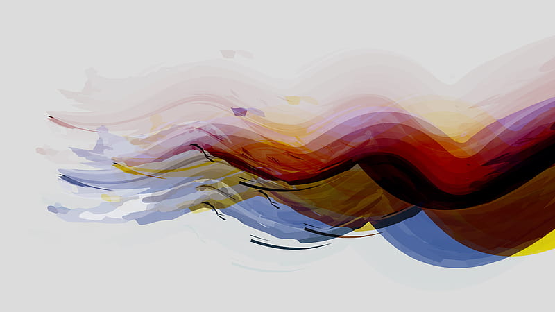 Waves Of Color , waves, color, artist, artwork, digital-art, , abstract, HD wallpaper