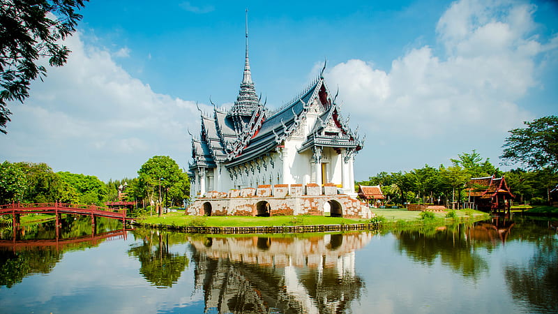 Bangkok Sanphet Prasat Palace In Thailand Travel, HD wallpaper