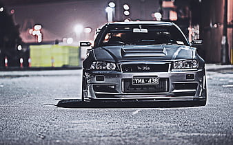 Nissan Skyline Front View Nissan Gt R Tuning R34 Supercars Nissan Skyline Nismo Z Tune Hd Wallpaper Peakpx