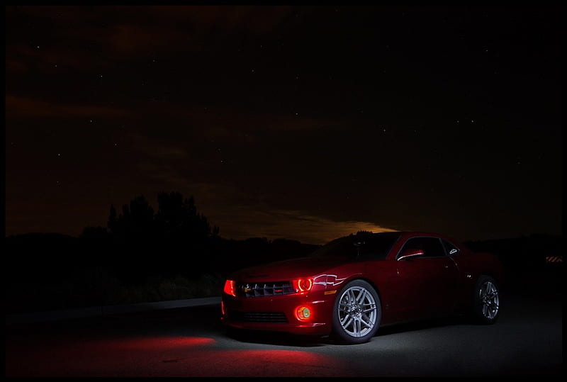 Red Lights, GM, Bowtie, Camaro, 5th Gen, HD wallpaper | Peakpx