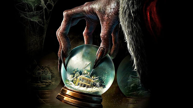Krampus (2015), movie, craciun, christmas, winter, ball, fantasy, hand, monster, Krampus, HD wallpaper
