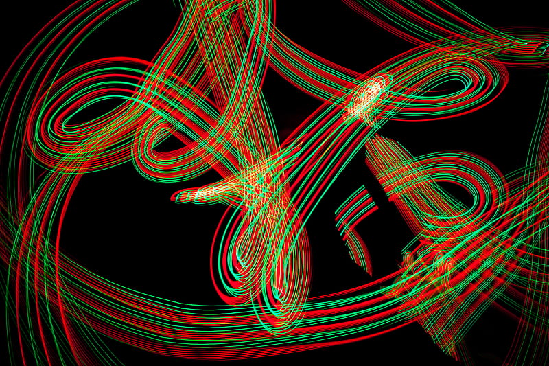 Time lapse graphy of red and green lights, HD wallpaper | Peakpx