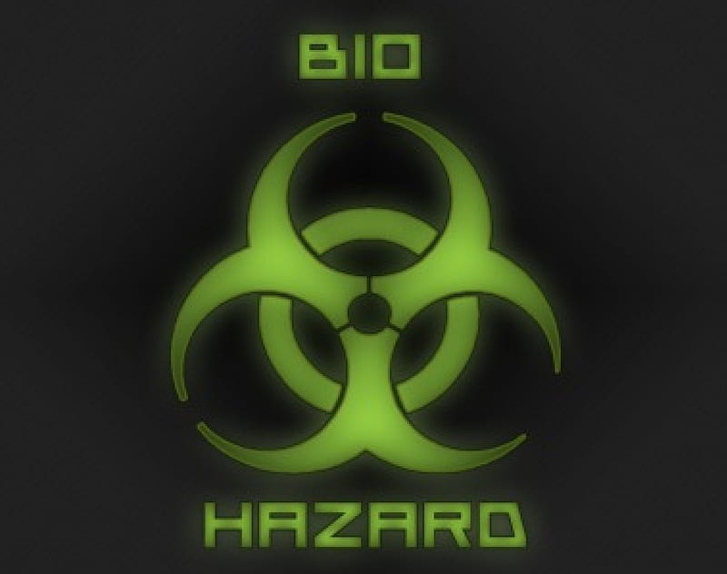 Biohazard, warning, caution, bio hazard, farting, HD wallpaper