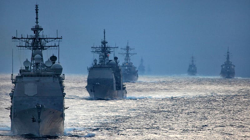 Military, Naval Fleet, Warships, HD wallpaper