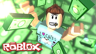 Roblox Characters In Sky Blue Background HD Games Wallpapers, HD Wallpapers